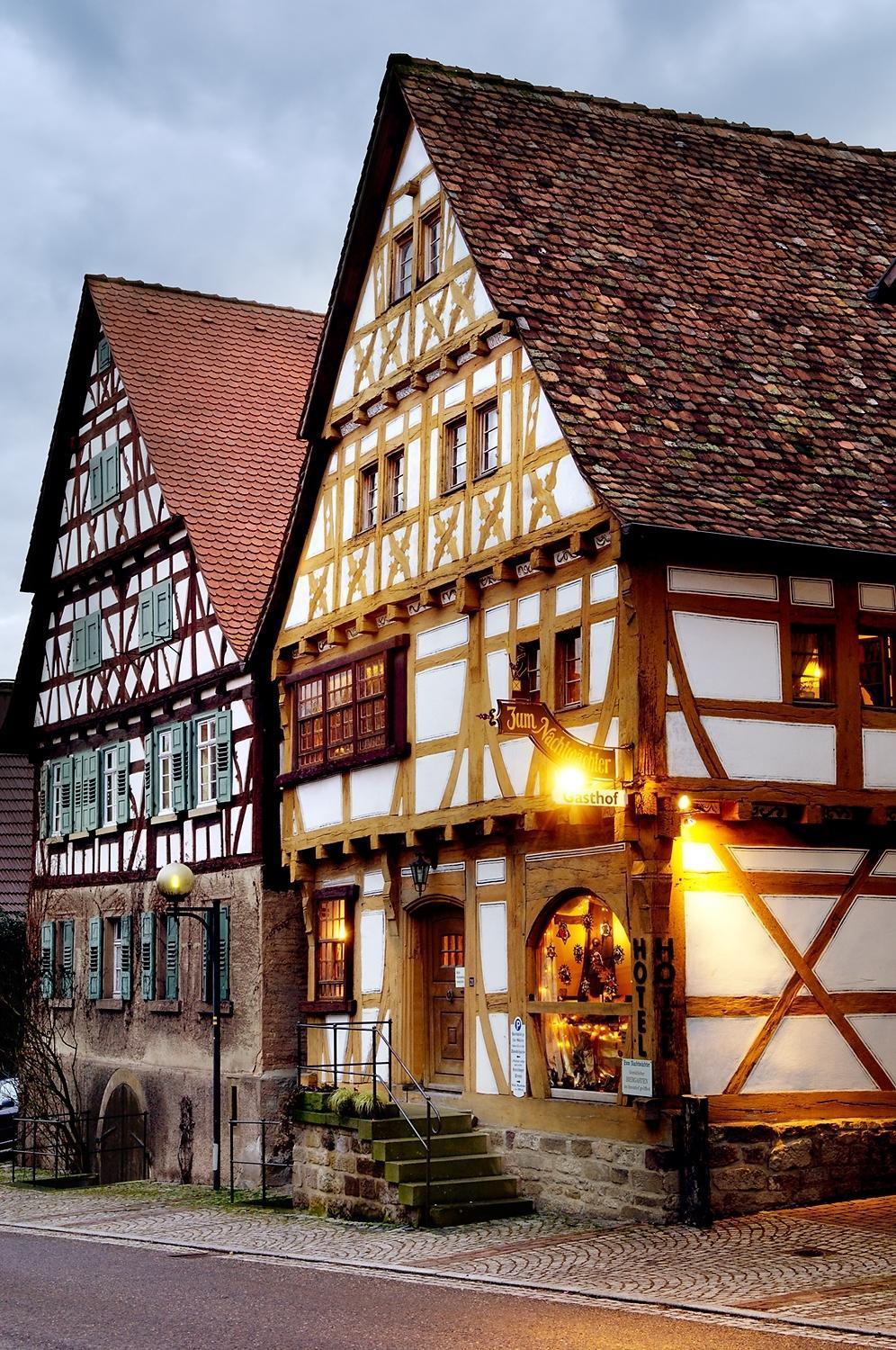 纳克特瓦斯特尔餐厅酒店 Lienzingen 外观 照片